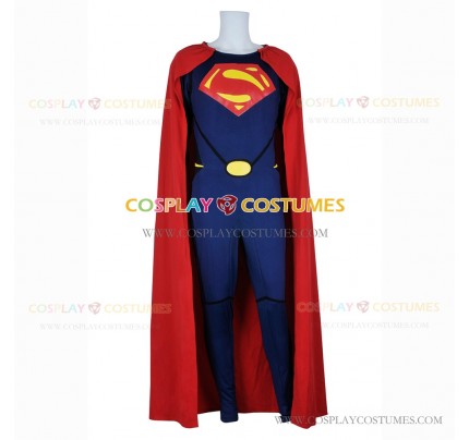 Superman: Man of Steel Cosplay Costume Clark Kent Kal-El Jumpsuit Uniform