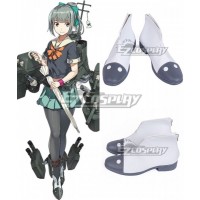 Kantai Collection Yubari White Cosplay Shoes