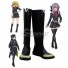 Seraph of the End Owari no Serafu Vampire Reign Shinoa Hiragi Mitsuba Sangu Shigure Yukimi Flat Black Shoes Cosplay Boots