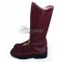 DC Comics The Flash Barry Allen Dark Red Shoes Cosplay Boots