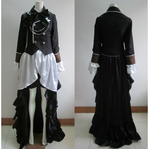Black Butler Ciel Phantomhive Black Cosplay Costume