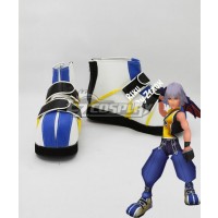 Kingdom Hearts 1 Riku Blue And White Cosplay Shoes