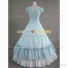 Alice in Wonderland Tiered Fancy Dress Lady Sweet Love Lolita Gown Baby Blue