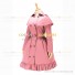 Classic Victorian Gothic Cape Coat Reenactment Pink Dress