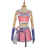 Love Live SunShine Aqours Riko Sakurauchi Cheer Girl Ver Cosplay Costume