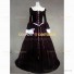 Marie Antoinette Velvet Lace Ball Gown Party Dress Red