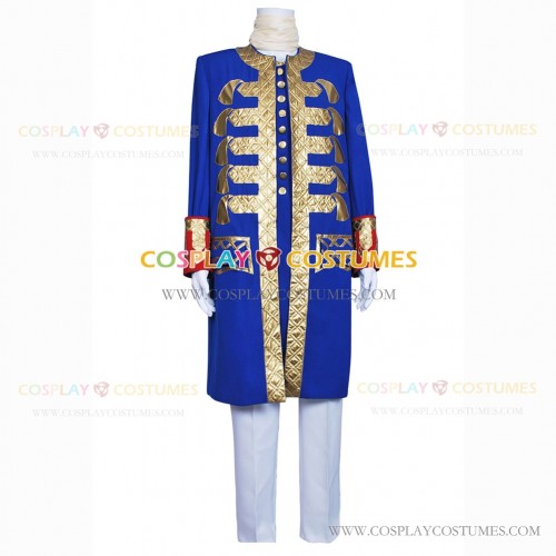Pirates Of The Caribbean Cosplay Captain Barbossa Costume Trench Coat