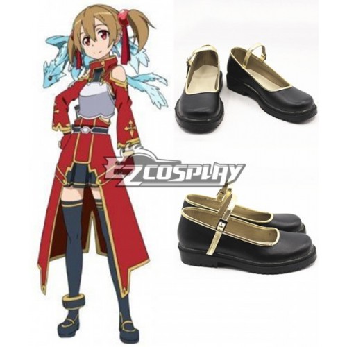 Sword Art Online Silica Keiko Ayano Cosplay Shoes