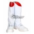 RWBY White Weiss Schnee Flat Shoes Cosplay Boots