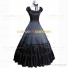 Renaissance Queen Elizabeth Wedding Dress Theater Gown Black