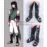 RWBY Volume 4 Lie Ren Black Shoes Cosplay Boots