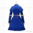 Classic Victorian Gothic Cape Coat Reenactment Royal Blue Dress