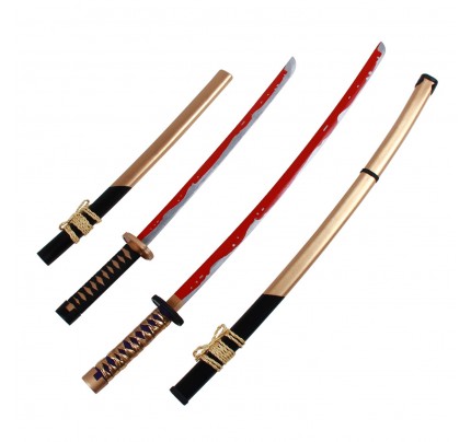 Oda Nobunaga Cosplay Props from Sengoku Night Blood with swords