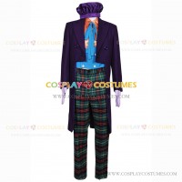 Batman Cosplay The Joker Cook Costume Full Set Suit with Hat