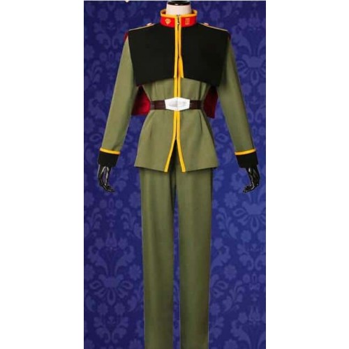 Mobile Gundam Chars Counterattack Char Aznable Uniform Cosplay Costume