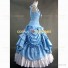 Victorian Southern Belle Little Women Ball Gown Prom Dress Sky Blue