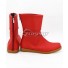 Fairy Tail Levy Mcgarden Red Shoes Cosplay Boots