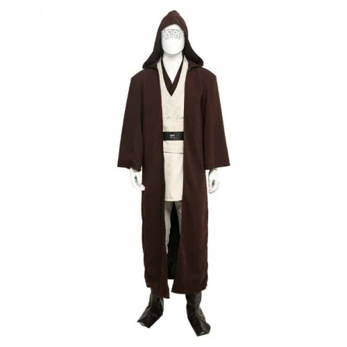Star Wars Obi Wan Kenobi Jedi Tunic Cosplay Costume