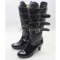 Gatchaman Crowds Load Galax Black Cosplay Boots