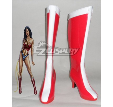 DC Comics The Justice League Wonder Woman Diana Prince Cosplay Boots