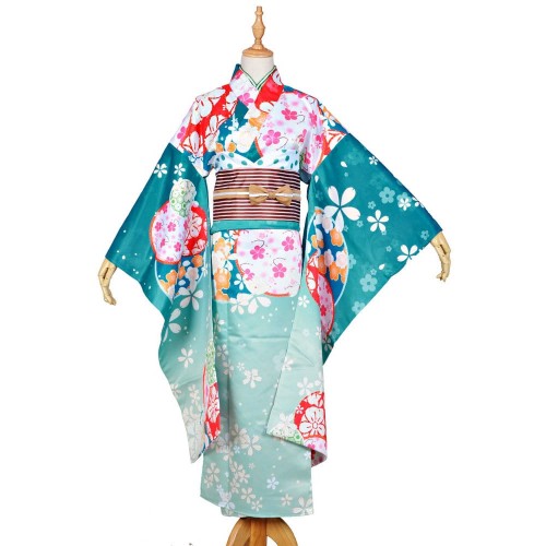 Love Live Rin Hoshizora January Ver Kimono Cosplay Costume