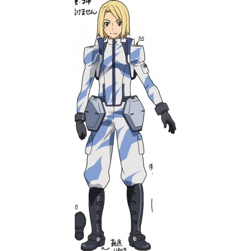 Heavy Object Qwenthur Barbotage Cosplay Costume