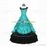 Steampunk Southern Belle Saloon Girls Theater Ruffles Dress Evening Gown