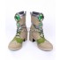 SINoALICE Pinocchio Green Khaki Cosplay Shoes