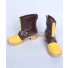 Touken Ranbu Ichigo Hitofuri Yellow Brown Shoes Cosplay Boots