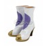 League of Legends LOL Star Guardian Janna White Shoes Cosplay Boots - B Edition