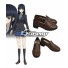 White Album 2 Touma Kazusa Cospaly Brown Shoes