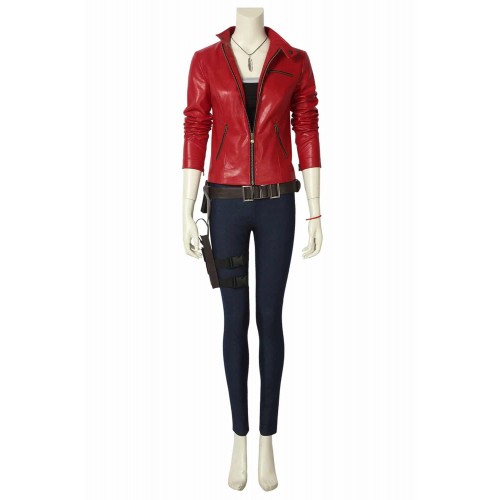 Resident Evil 2 Remake Claire Redfield Cosplay Costume Verison 2