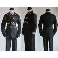 Axis Powers Hetalia Prussia Uniform Cosplay Costume