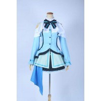 Love Live School Idol Project Eri Ayase Blue Cosplay Costume