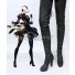 NieR: Automata 2B YoRHa No.2 Type B Black Shoes Cosplay Boots