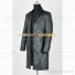 I Robot Cosplay Del Spooner Costume Black Leather Trench Coat