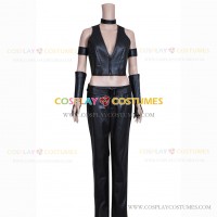 Daredevil Cosplay Elektra Natchios Costume Black Leather Set