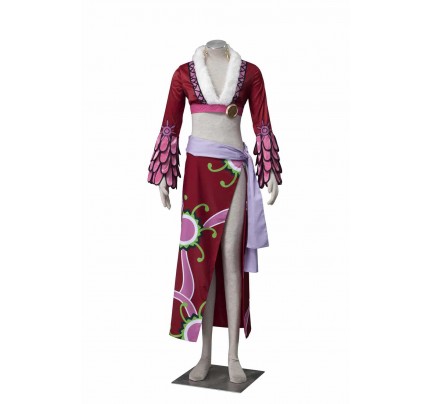 One Piece "Pirate Empress" Boa Hancock Snake Princess Cosplay Costume