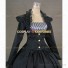 Renaissance Faire Victorian Style Adult Fancy Dress Evening Gown Black