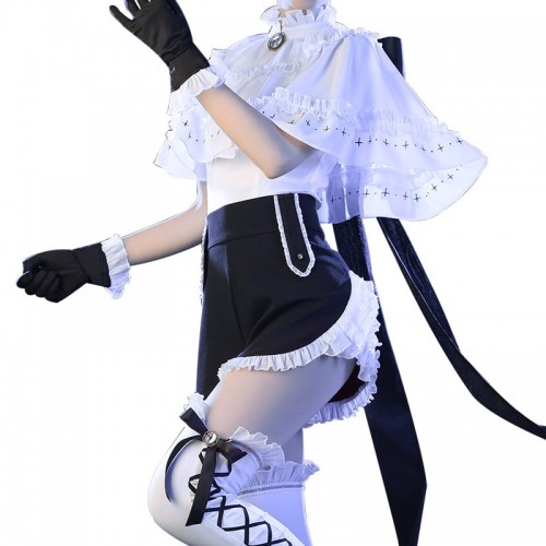 Land Of The Lustrous Ghost Quartz Cosplay Costume