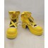 Love Live Valentine's Day Maid Rin Hoshizora Yellow Cosplay Shoes