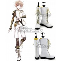 Touken Ranbu Monoyoshi Sadamune White Shoes Cosplay Boots