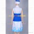 Fairy Tail Cosplay Juvia Lockser Costume Blue Dress