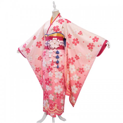 Princess Connect Re Dive Yui Kusano Kimono Cosplay Costume