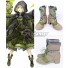 SINoALICE Pinocchio Green Khaki Cosplay Shoes