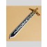 GARO Dougai Ryuga Sword with Sheath Golden Color PVC Replica Cosplay Prop