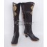 Granblue Fantasy Clarisse Black Shoes Cosplay Boots