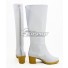 The Idolmaster Cinderella Girls: Starlight Stage Uzuki Shimamura White Shoes Cosplay Boots