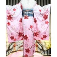 Sword Art Online Asuna Kimono Cosplay Costume