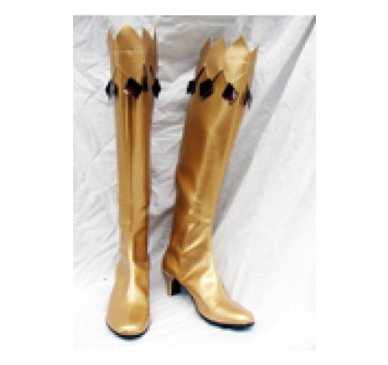 Sailor Moon Cosplay Boots Golden yellow